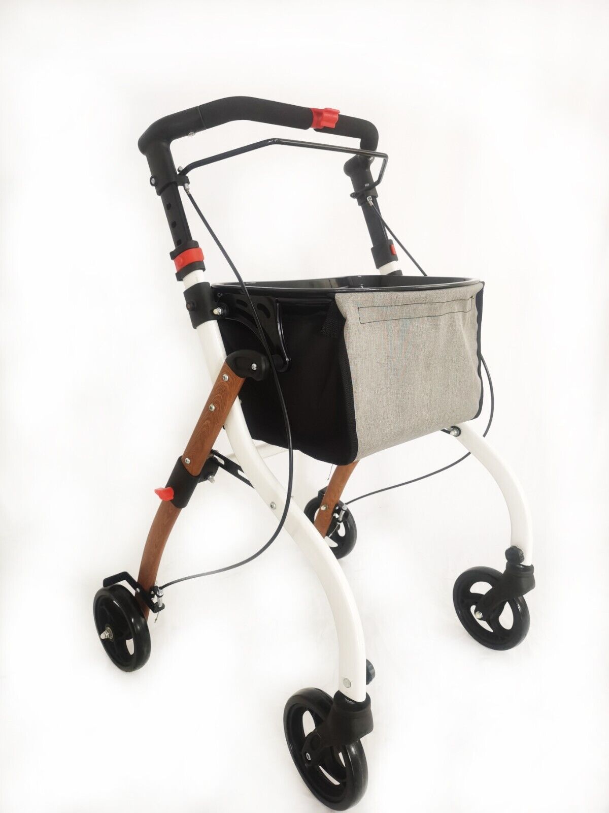Antar Indoor-Rollator in Holz-Optik