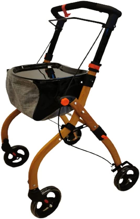 Antar Indoor-Rollator in Holz-Optik