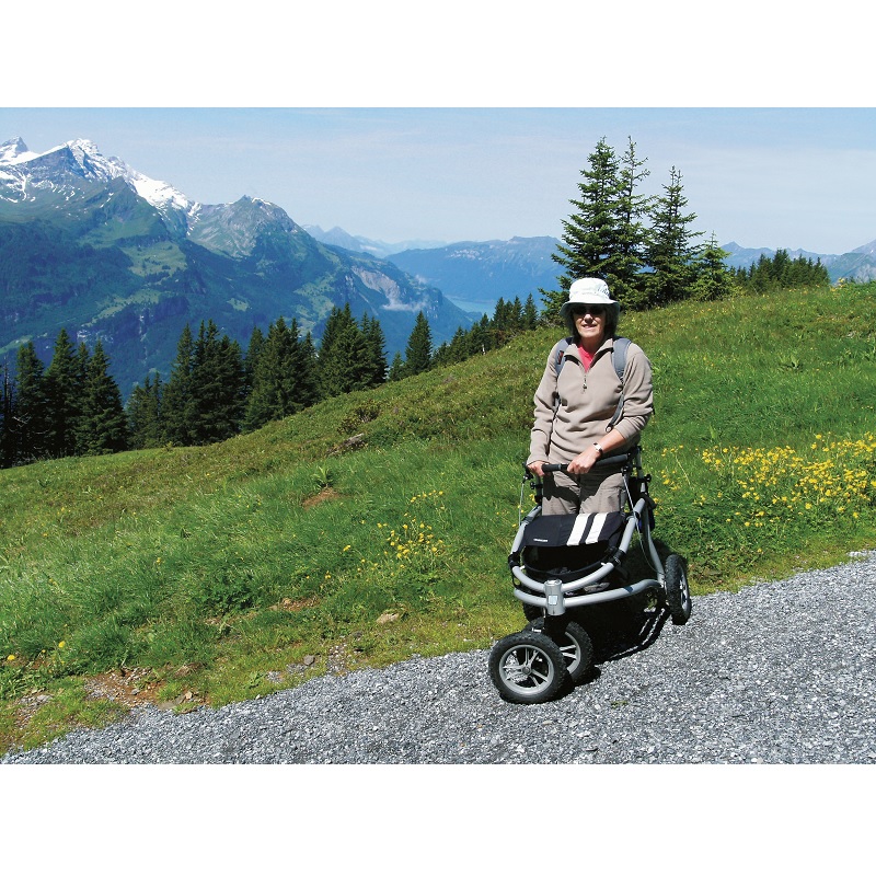 Trionic VELOPED SPORT 14er Premium Rollator mit 36 cm Rädern - New Edition