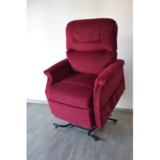 Aufstehsessel Komfort Premium 2 Motor fr 165 - 180 cm Krpergre Merlot 1053