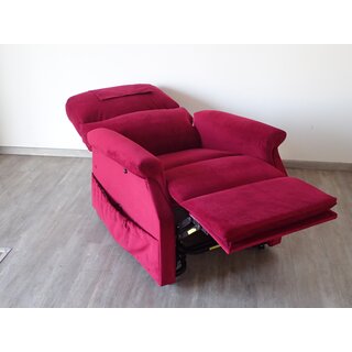 Aufstehsessel Komfort Premium 2 Motor fr 165 - 180 cm Krpergre Merlot 1053