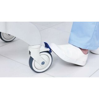 Invacare Aquatec OCEAN VIP Ergo Dusch- und Toilettenrollstuhl HMV: 18.46.01.4003 Toilettentopfhalter + Toilettentopf + Softsitz mit Ausschnitt