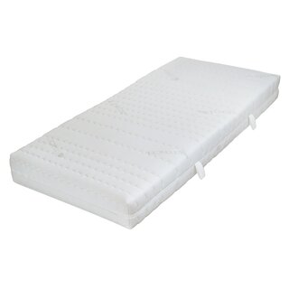 MEDNEED-7-Zonen Gel Matratze 100x200x21 cm Bezug Organic Cotton