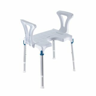 Duschstuhl Smart mit Intimausschnitt und Armlehnen HMV.: 04.40.03.1031