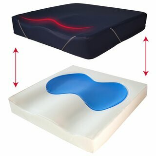 Antar Antidekubitus Gel-Schaum-Sitzkissen S - 41 x 41 x 7 cm