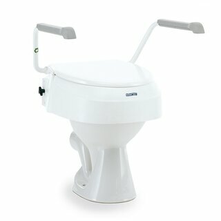 Invacare AQUATEC 900 Toilettensitzerh�hung mit Armlehnen Sitzh�he 20 mm